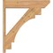 Ekena Millwork Merced Slat Smooth Outlooker, Western Red Cedar, 7 1/2"W x 34"D x 38"H OUT08X34X38MRC06SWR - alternate 2